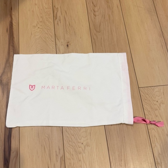 Rothy’s Set of‎ 6 Lot Dust Bags Marta Ferri Drawstrings Beige Cream Blue Pink - Picture 5 of 7